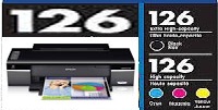 epson t126120 126 high-capacity Black Cyan Magenta Yellow ink cartridge on sale