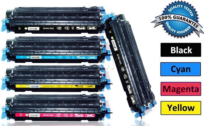 Hewlett Packard HP Color LaserJet 1600 Q6000A Q6001A Q6002A Q6003A color laser toner on sale